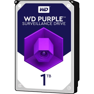 Western Digital WD Purple 1TB HDD 3台セット WD 1 Tb Wd 3.5 Purple Sata3 5400RPM 64MB 7/24 Guvenlık Fiyatı