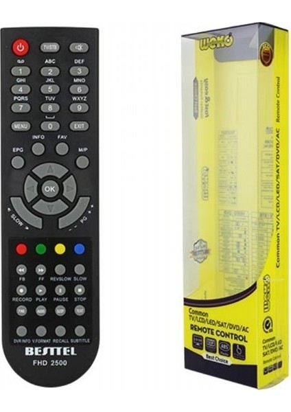 Weko Kr Besttel FHD-2500 Uk Siyah