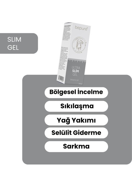 Slim Jel Sıkılaştırıcı, Selülit Karşıtı Jel 250 ml fırsatları