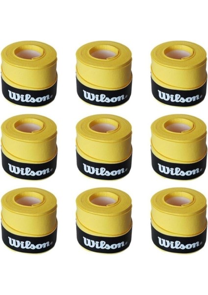 Bowl O Grips Overgrip 9 Adet Tekli Sarı Grip