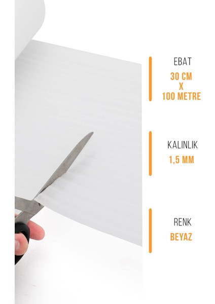 100 Metre x 30 cm Rulo Şilte Porselen Tabak Bardak Cam Eşya Sarma Koruma Taşıma Taşınma Paketleme fiyatları