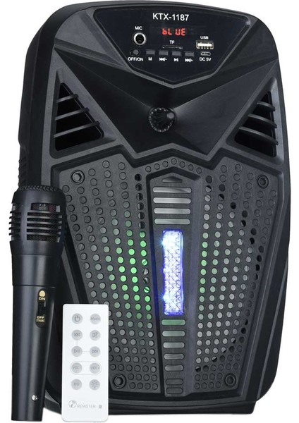 Starmic Bluetooth Işıklı Karaoke Hoparlör