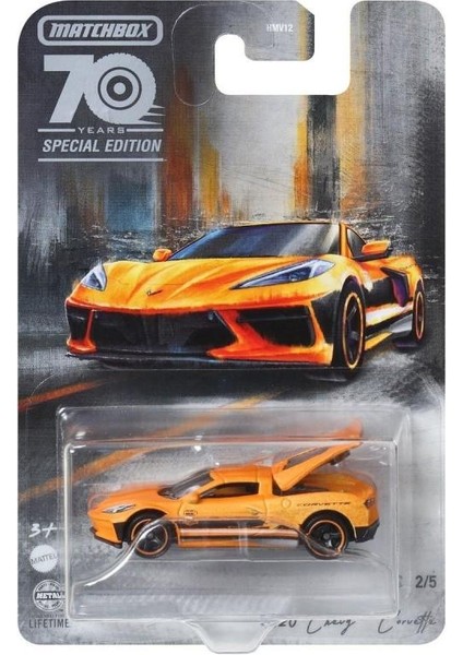 70. Yıl Special Edition Açılır Parça HMV12 2020 Chevy Corvette fiyatları