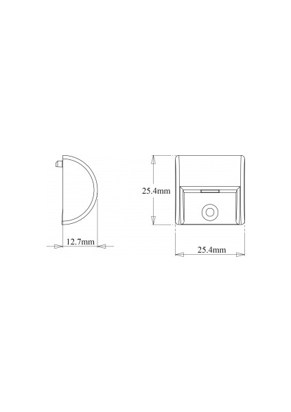 Lumitec Kokpit/merdiven Aydınlatma Lambası. 12V Dc / 30MA Beyaz