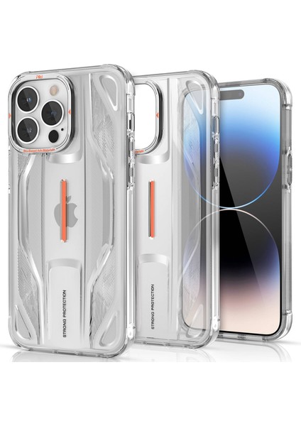 Iphone 14 Pro Telefon Kılıfı Süper Araç Tasarımı Yumuşak Tpu Karaklama Anti-Çizgi Şok Emici Arka Kapak-Şeffaf (Yurt Dışından) fiyatları