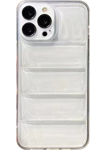 Iphone 14 Pro 14 Için Down Ceket Tasarım Telefon Kılıfı Damla Kanıtı Tpu Telefon Geri Kapak Teslimatlı (Yurt Dışından)