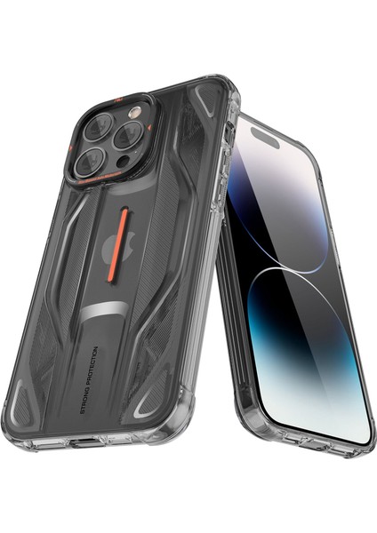 Iphone 14 Pro Super Araba Tasarım Için Telefon Kılıfı Yumuşak Tpu Çizgiye Döküm Anti Şok Emici Arka Kapak-Black (Yurt Dışından) modelleri