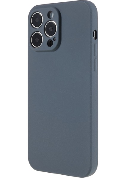 Iphone 14 Pro Phone Case Anti-Cratch Fone Geri Kılıf Kılıfı Çift Taraflı Mat Yumuşak Tpu Karşı Parçayı Anti Tele Kapak-Grey (Yurt Dışından) modelleri