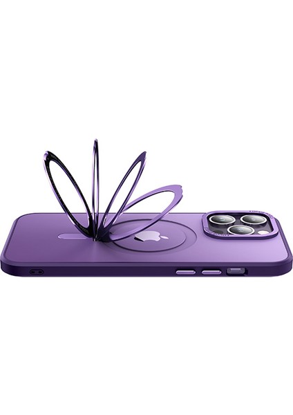 Iphone 14 Pro Telefon Kılıfı Için Magsafe Elektrapya Kamera Çerçevesi Tasarımı Pc+Tpu Şok Geçirmez Kickstand Kapak-Şeffaf (Yurt Dışından) fiyatları