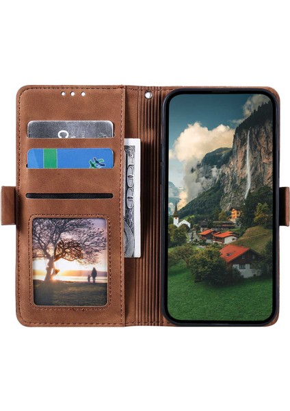 Iphone 14 Pro Telefon Kılıfı 6.1 Inç Anti-Drop Retro Telefon Flip Kapak Standı Skin-Touch Renk Ekleme Pu Deri Cüzdan Kılıfı Kullanışlı Kayış Mavisi (Yurt Dışından) modelleri