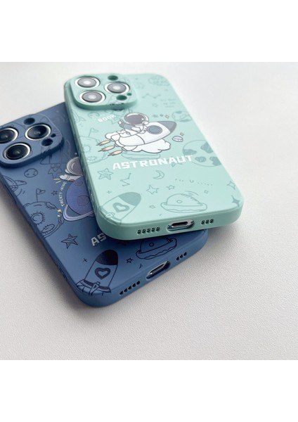 Iphone 14 Pro Astronot Deseni Için Tpu Telefon Kılıfı Bırak-Kötü Akıllı Telefon Arka Kapak Yeşil (Yurt Dışından) fırsatları