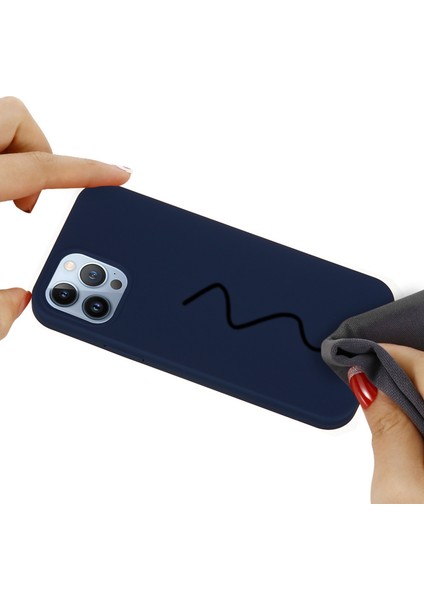 Iphone 14 Pro Telefon Kılıfı Için 6.1 Inç Anti-Fall Silikon Arka Kapak Hafif Çizilmeye Dayanıklı Telefon Kasa-Karanlık Mavi (Yurt Dışından) fırsatları