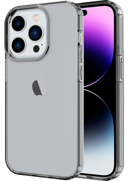 Iphone 14 Pro Için Esnek Tpu Treap Telefon Geri Kasa Kaldırma Drap-Raf Cave Black (Yurt Dışından)