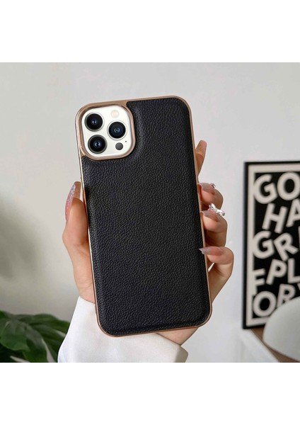 Iphone 14 Pro Telefon Kılıfı Için Telefon Kapağı 6.1 Inç Çizgiye Karşı Çizgiye Karşı Cowinine Deri+Tpu Elektrapılaşma Telefon Kılıfı Black (Yurt Dışından) fiyatları