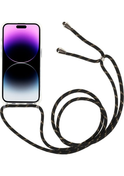 Iphone 14 Pro Tpu+Akrilik Koruyucu Telefon Kapağı, Kradard-Black/gold ile (Yurt Dışından) fiyatları