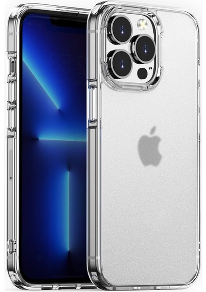 Iphone 14 Pro Telefon Kılıfı Için 6.1 Inç Yarı Yolcu Mat Pc+Tpu Hibrid Hibrit Anti-Güz Anti-Fall Koruyucu Koruyucu Kapak Şömine (Yurt Dışından)