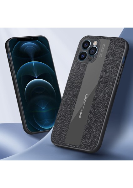 Iphone 14 Pro 6.1 Inç Orijinal Deri+Tpu Anti-Çizelge Telefon Vaka Telefon Geri Kapak Black (Yurt Dışından) fiyatları