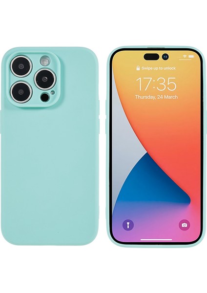 Iphone 14 Pro 6.1 Inç Önleyici Telefon Kasası Hassas Kesim Tpu Kapak Işığı Mavi Için Şok Geçirmez Kasa (Yurt Dışından)
