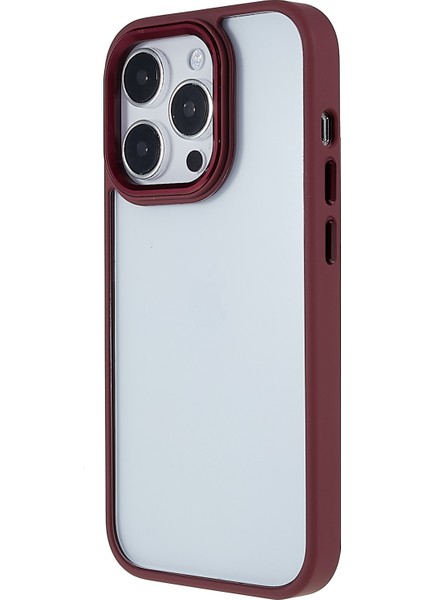 Iphone 14 Pro Telefon Kılıfı Için 6.1 Inç Arka Pc+Tpu Telefon Kapağı Metal Kamera Lens Çerçevesi Dizli Metal Düğmeleri Kılıf Döküm (Yurt Dışından) modelleri