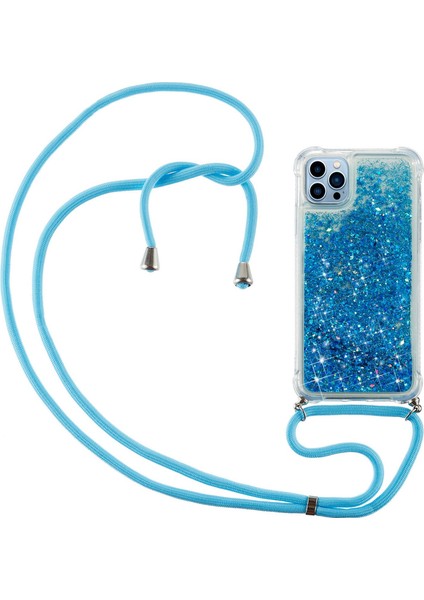 Iphone 14 Pro Telefon Kılıfı 6.1 Inç Bling Glitter Sıvı Kılıf Yüzen Hızlı ve Şok Geçirmez Yumuşak Tpu Telefon Örtü (Yurt Dışından)