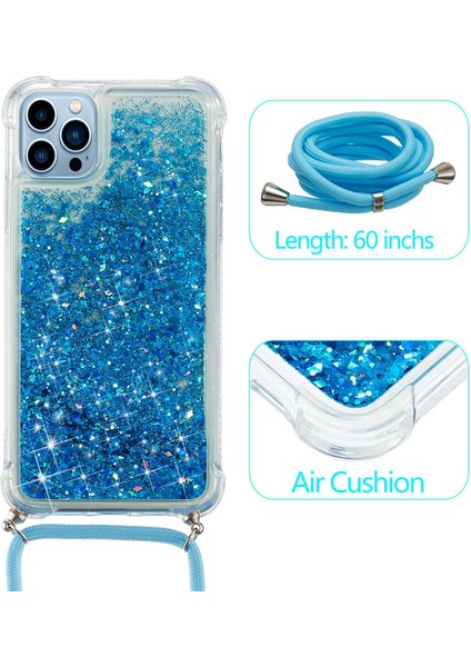 Iphone 14 Pro Telefon Kılıfı 6.1 Inç Bling Glitter Sıvı Kılıf Yüzen Hızlı ve Şok Geçirmez Yumuşak Tpu Telefon Örtü (Yurt Dışından) modelleri
