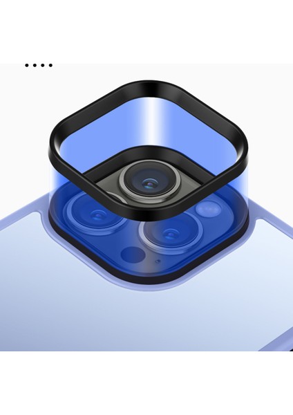 Iphone 14 Pro Telefon Kılıfı Için 6.1 Inç Anti-Güz Mat Anti-Anteler Tpu+Pc Hafif Ince Lens Koruması Geri Kapak Işık Mor Mor (Yurt Dışından) fırsatları