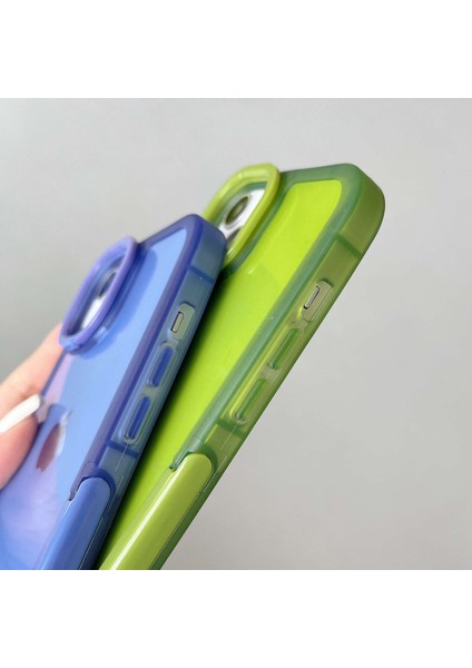 Iphone 14 Için Cep Telefonu Kapağı Anti-Shock Anti-Shock Kickstand Arka Kamera Halkası Telefon Koruyucu Geri Kılıf Gül (Yurt Dışından) fiyatları