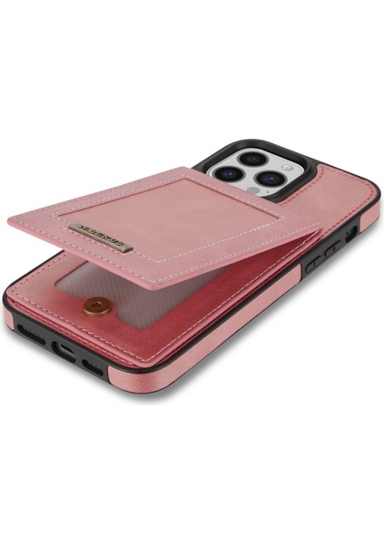 Iphone 14 Pro 14 Pro Telefon Kılıfı Dikey Kart Tutucu Kickstand Telefon Kapağı 6.1 Inç Rfıd Engelleme Pu Deri+Tpu Telefon Kılıfı Gold (Yurt Dışından) fırsatları