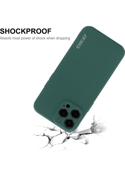 Iphone 14 Pro Telefon Kılıfı Için Sıvı Silikon Anti-Fingerprint Hassas Kesim Düz Kenar Cep Telefonu Kapak Mavisi (Yurt Dışından)