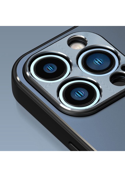 Iphone 14 Pro Telefon Kılıfı Için Üç Line Tasarım Alüminyum Alaşımlı Ultra Ince Telefon Kabuğu+Tpu Koruyucu Arka Kapak Morası (Yurt Dışından) modelleri