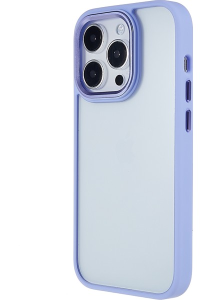 Iphone 14 Pro Telefon Kılıfı Için 6.1 Inç Arka Pc+Tpu Telefon Kapağı Metal Kamera Lens Çerçevesi Anti-Dirt Metal Düğmeleri Vaka-Doğru (Yurt Dışından) modelleri