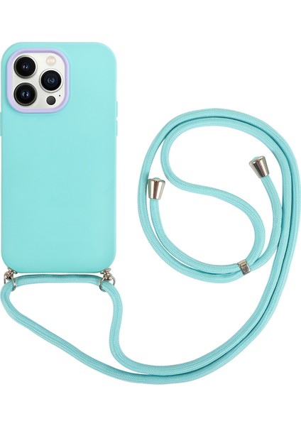 Iphone 14 Pro Telefon Kılıfı Için 3-1 Arada Pc Çerçevesi+Lens Yüzük+Tpu Geri Kılıf Cep Telefonu Uzun Kirkar-Işık Yeşil ile Koruyucu Koruyucu Kapak (Yurt Dışından)