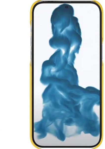 Iphone 14 Pro Telefon Kılıfı Için 6.1 Inç Sert Pc Arka Kapak Anti-Şok Ka Glossy Yüzey Koruyucu Kılıf Sarı (Yurt Dışından)