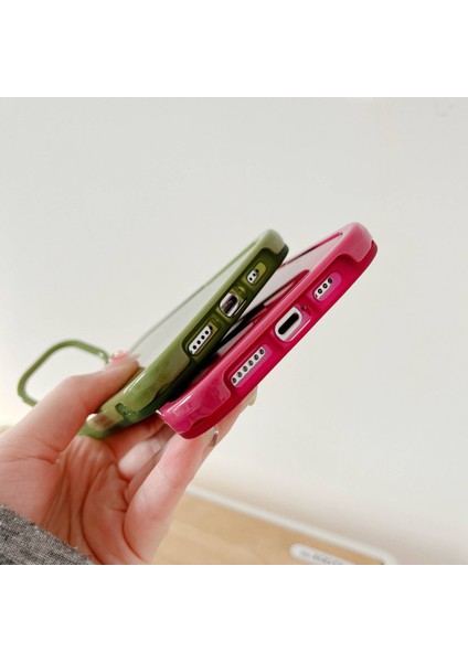 Iphone 14 Pro Fone Case Anti-Solma Hücre Kabuğu Kickstand Arka Kamera Yüzüğü Ince Fit Telefon Geri Kapak-Beyaz (Yurt Dışından) modelleri