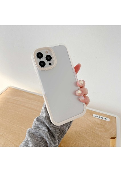 Iphone 14 Pro Fone Case Anti-Solma Hücre Kabuğu Kickstand Arka Kamera Yüzüğü Ince Fit Telefon Geri Kapak-Beyaz (Yurt Dışından) fırsatları