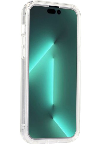 Iphone 14 Pro Telefon Kılıfı Için 6.1 Inç Şeffaf Arka Kapak Yuvası Işlevi Yumuşak Tpu Telefon Kabuğu Kılıf Kılıfı (Yurt Dışından)
