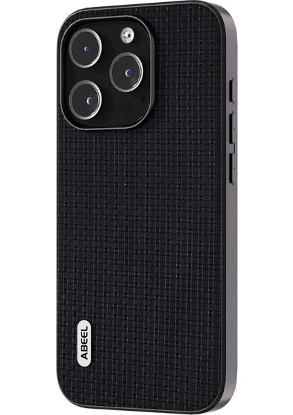Iphone 14 Pro Luxury Dokulu Geri Kılıf Kılıfı Cowhide Deri Kaplamalı Pc+Tpu Telefon Kapak Black (Yurt Dışından) fiyatları