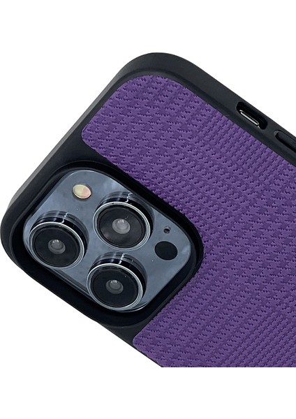 Iphone 14 Pro Fone Case Için Koruyucu Vaka Şok Geçirmez Anti-Fall Pu Deri Kaplamalı Tpu Telefon Kapak Morası (Yurt Dışından) modelleri