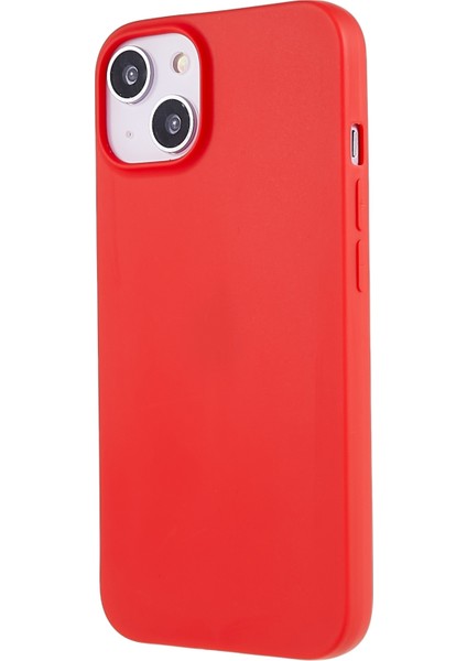 Iphone 14 Için Mat Mat Yumuşak Tpu Kapak Şok Geçirmez Emilim Esnek Telefon Kasası-Kırmızı (Yurt Dışından) fiyatları