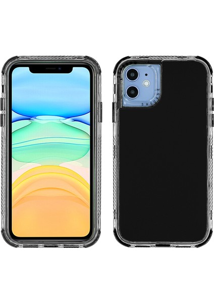 Iphone 14 Pro 6.1 Inç Pc+Tpu Söndürülebilir Koruyucu Koruma Etkisi Dayanıklı Telefon Kapak Black (Yurt Dışından)