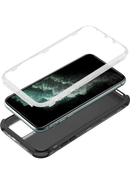 Iphone 14 Pro 6.1 Inç Pc+Tpu Söndürülebilir Koruyucu Koruma Etkisi Dayanıklı Telefon Kapak Black (Yurt Dışından) fiyatları