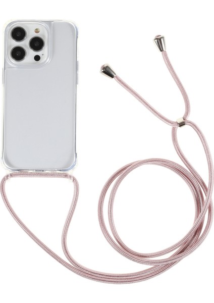 Iphone 14 Pro Tpu+Akrilik Koruyucu Telefon Kapağı, Kirkar-Rose Gold ile (Yurt Dışından)