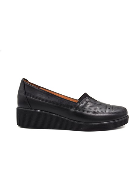 Içi Deri Jelli Poli Hafif Taban Günlük Kadın Ayakkabı Siyah modelleri