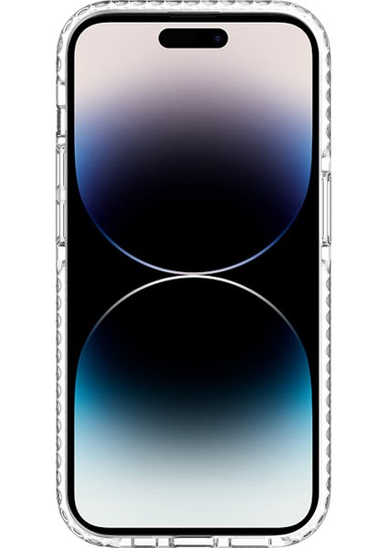 Iphone 14 Pro Telefon Kılıfı Hücre Hd Clear Plastik+Tpu Telefon Geri Kapak Yükseltilmiş Dudak Koruması Sabit Telefon Kabuğu (Yurt Dışından) modelleri