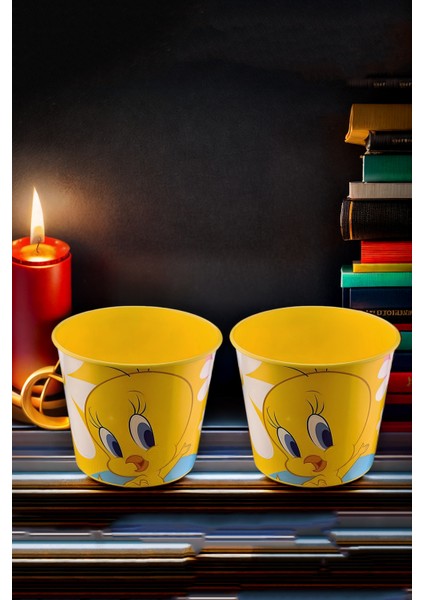 Tweety Patlamış Mısır Popcorn Kovası 2'li