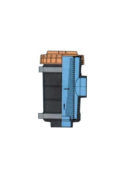 Vetus Tip 1320 Deniz Suyu Filtresi Maks Kapasite 520 Lt/dak.