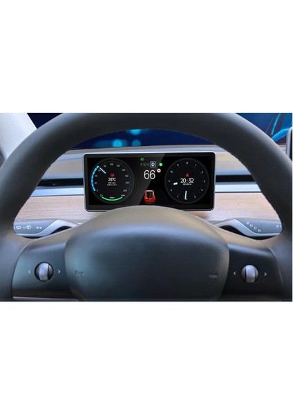 Model Y 9 Inç Ota Işlevli Ön Gösterge Paneli Carplay Android Destekli