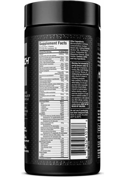 Platinum Multivitamin 18 Vitamin fiyatları