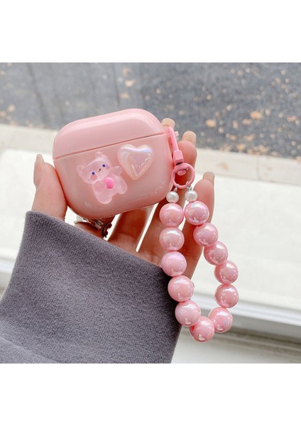 Airpods 3. Nesil Uyumlu Sevimli Figürlü Lüx Silikon Kılıf (Kulaklık Dahil Değildir.)