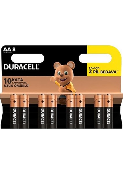 Basic Kalem Pil 8li Aa